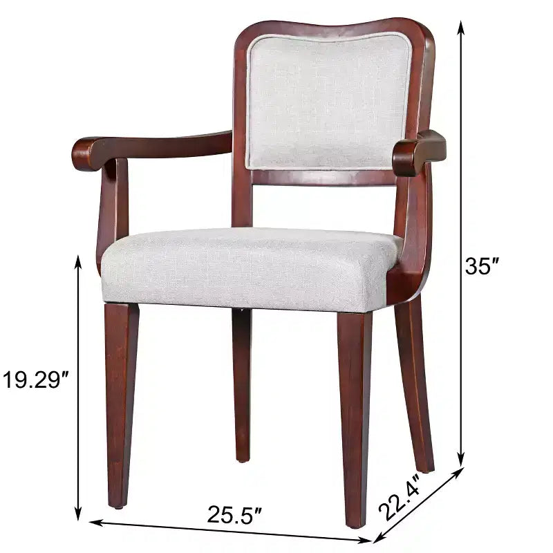 Lot de 2 chaises de salle à manger en velours, chaises classiques sans accoudoirs avec assise rembourrée