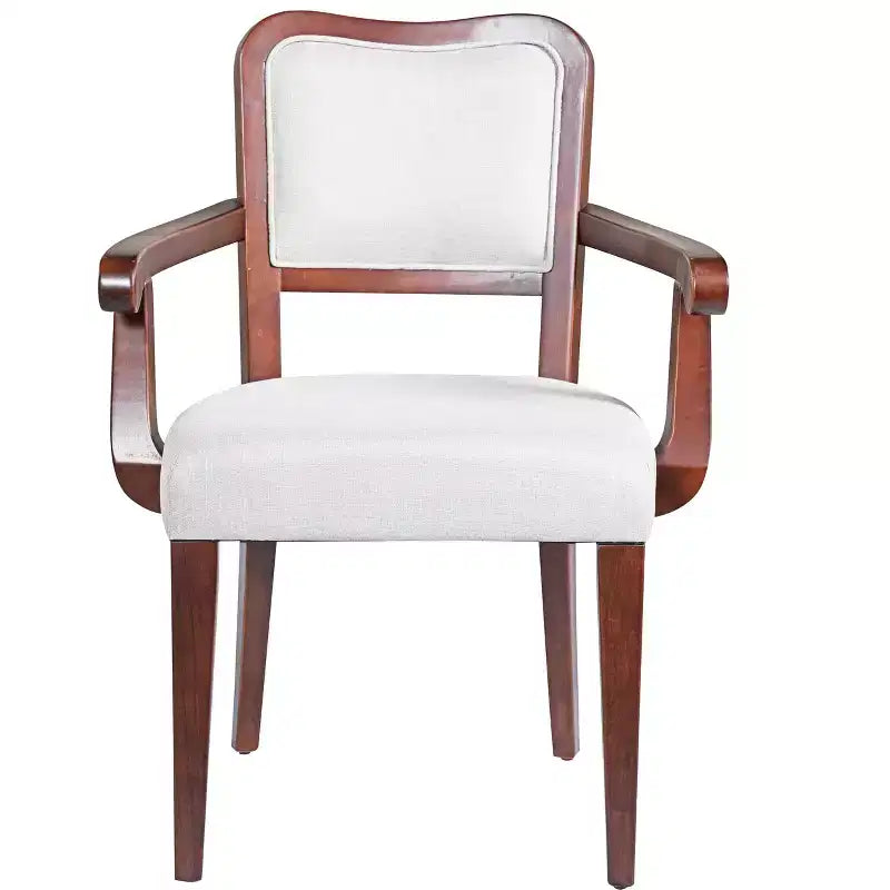 Lot de 2 chaises de salle à manger en velours, chaises classiques sans accoudoirs avec assise rembourrée