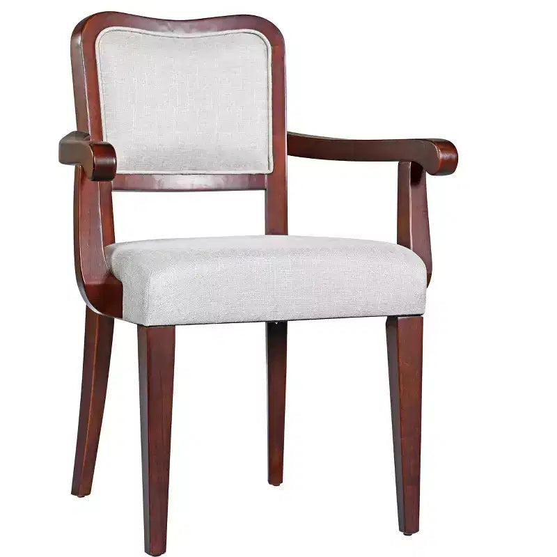 Lot de 2 chaises de salle à manger en velours, chaises classiques sans accoudoirs avec assise rembourrée