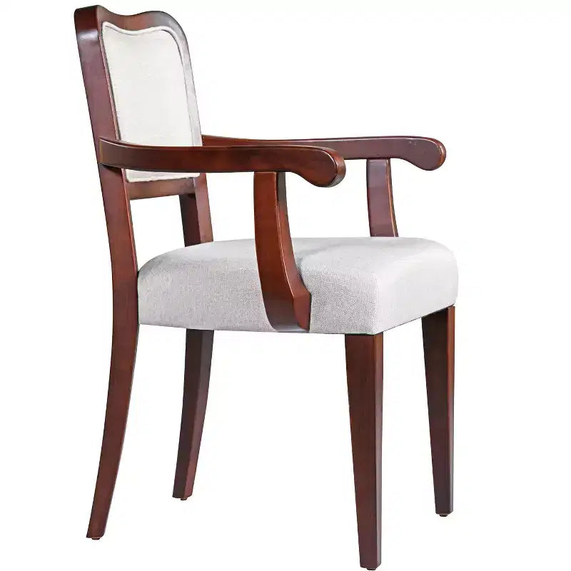 Lot de 2 chaises de salle à manger en velours, chaises classiques sans accoudoirs avec assise rembourrée