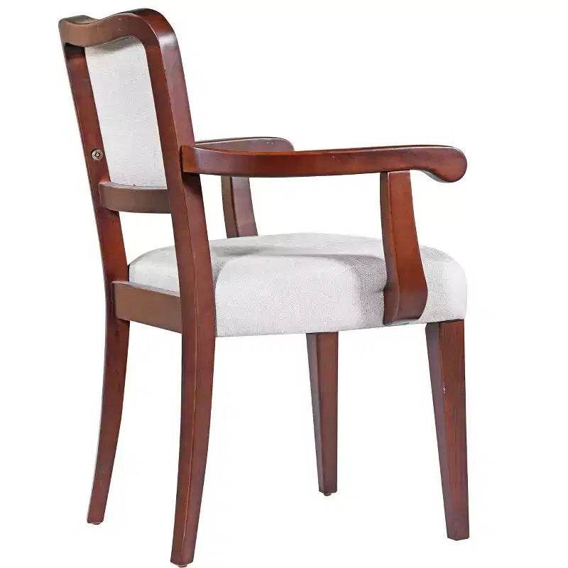 Lot de 2 chaises de salle à manger en velours, chaises classiques sans accoudoirs avec assise rembourrée