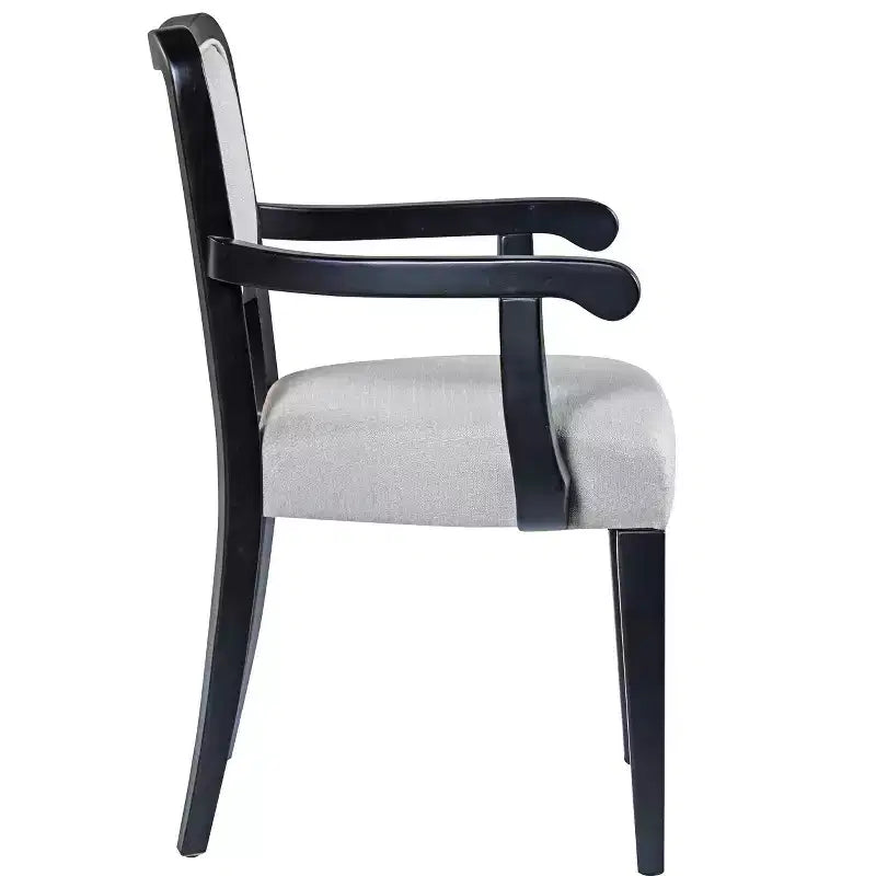 Lot de 2 chaises de salle à manger en velours, chaises classiques sans accoudoirs avec assise rembourrée