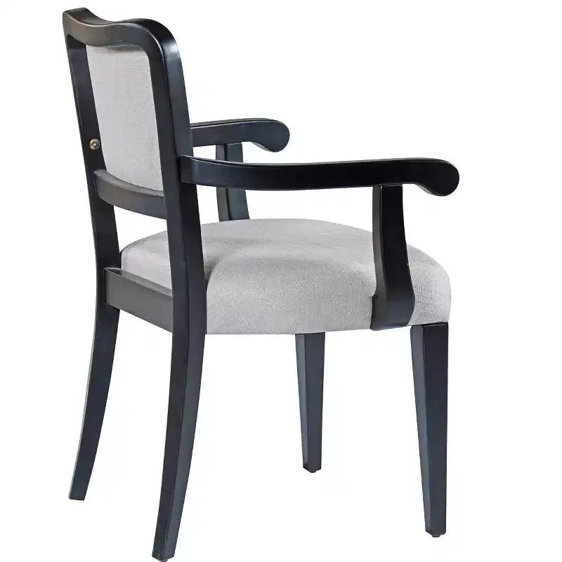 Lot de 2 chaises de salle à manger en velours, chaises classiques sans accoudoirs avec assise rembourrée