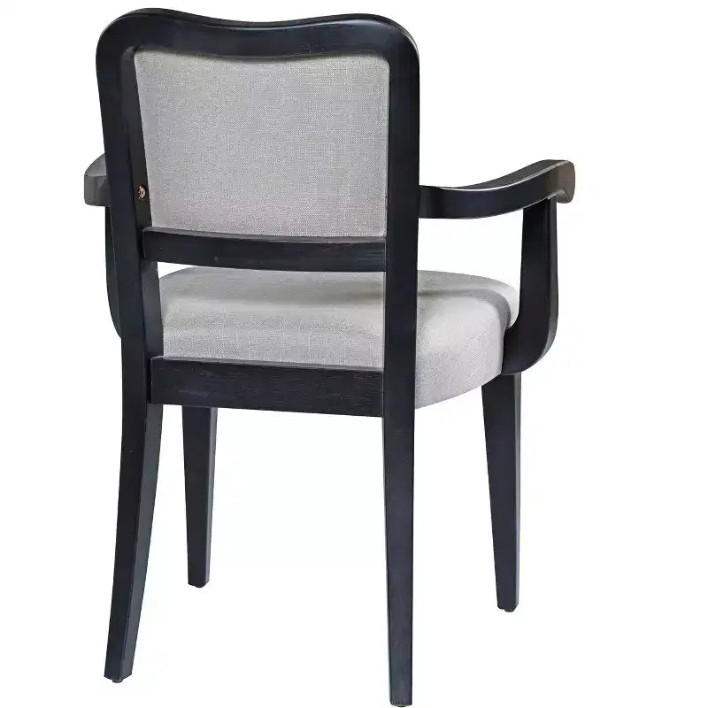 Lot de 2 chaises de salle à manger en velours, chaises classiques sans accoudoirs avec assise rembourrée