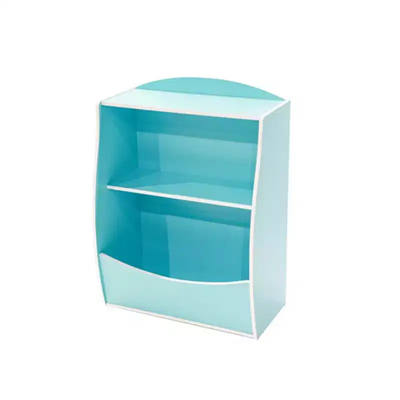Étagère à livres pour enfants, organiseur de rangement de livres, bibliothèque pour enfants à 2 niveaux avec compartiments ouverts pour chambre à coucher, salon, salle de jeux