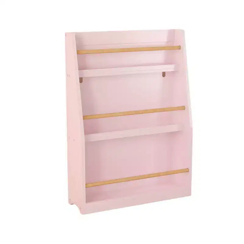 Étagère à livres et rangement 3 niveaux pour enfants, MDF, 31,5" H