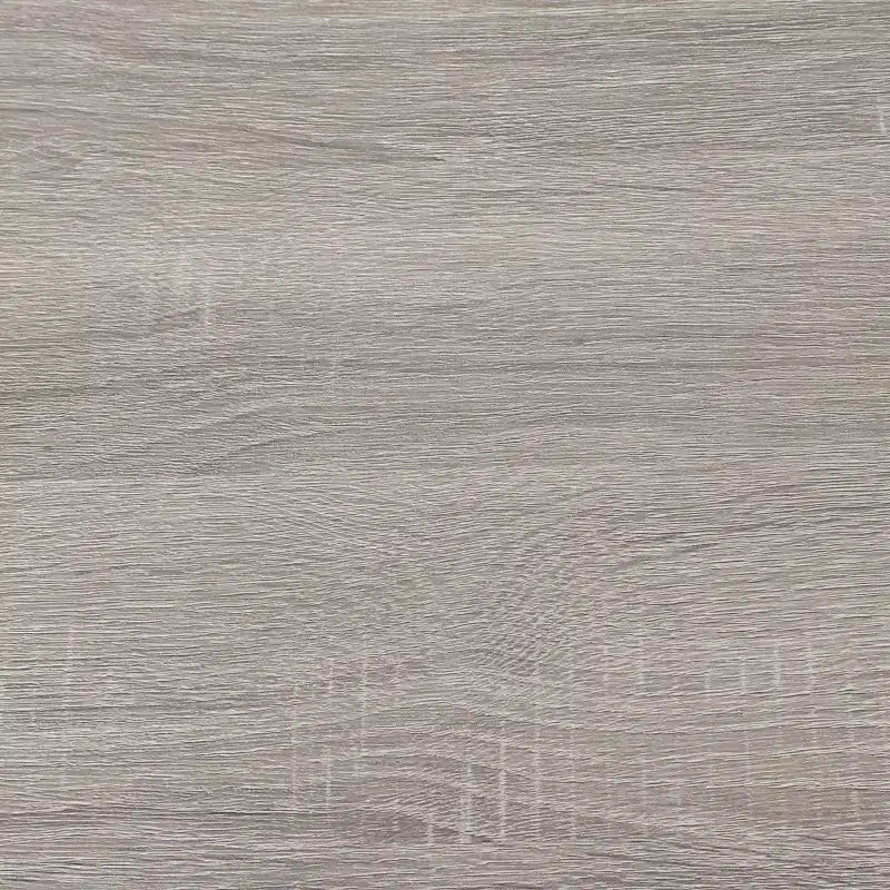 Étagère bibliothèque industrielle autoportante à 5 tablettes, placage bois chêne gris, 47,5 po L